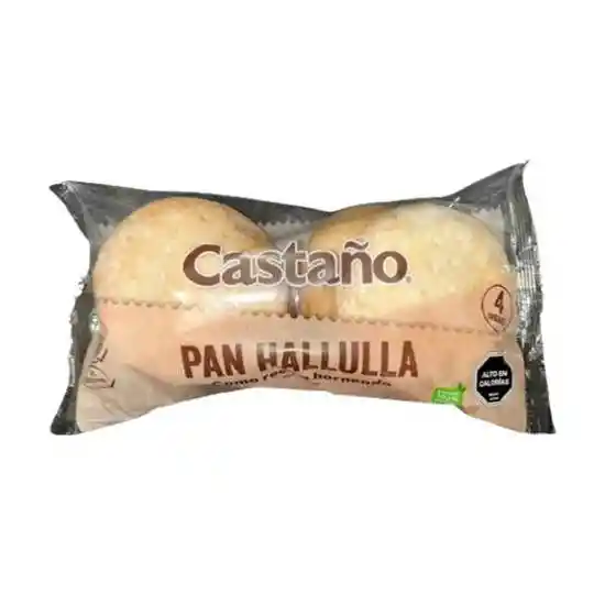 Pan Hallulla Castaño 4u 340gr