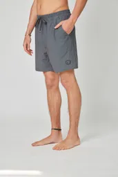 Traje De Baño Solid Gris S