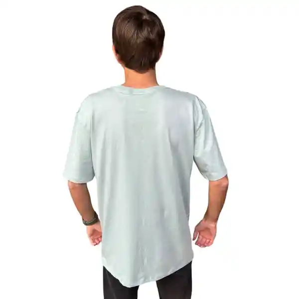 Polera Manga Corta Hombre Vulzee Henley Verde Xl