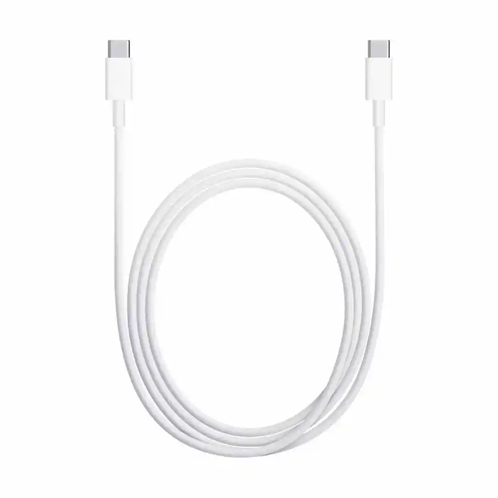 Cable Usb C A Usb C Blanco 1 Metro