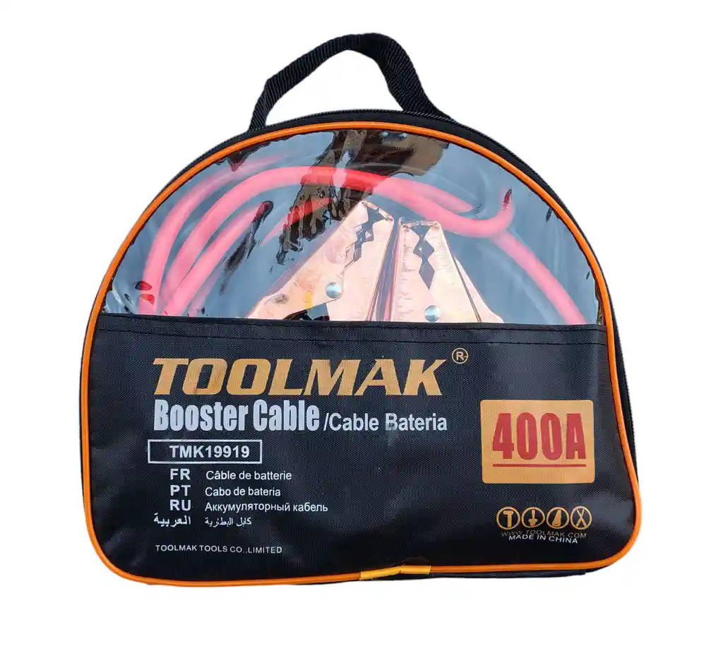 Toolmak Cables Puente Para Bateria De Autos 400 A