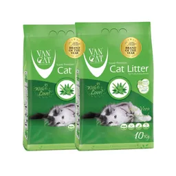 Arena Sanitaria Van Cat Aloe Vera 20 Kg