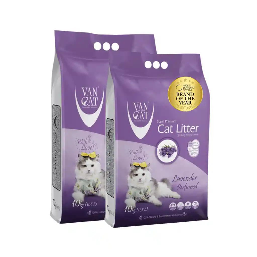 Arena Sanitaria Van Cat Lavanda 20 Kg