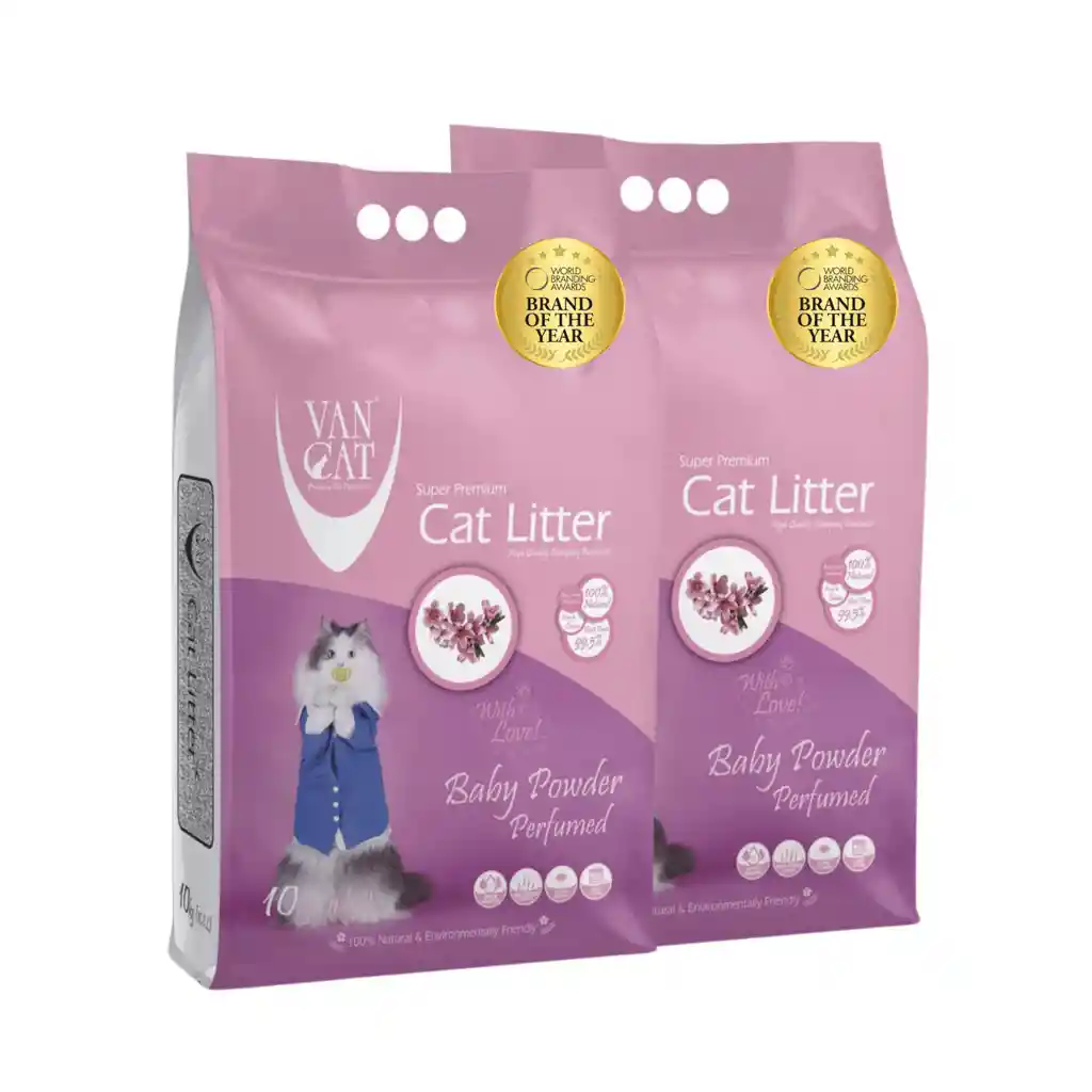 Arena Sanitaria Van Cat Talco Bebe 20 Kg