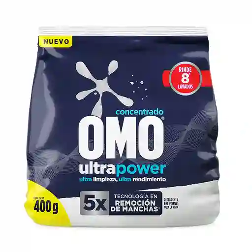 Detergente Omo Matic Ultra Power 400 Gr.