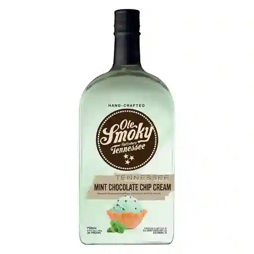 Whiskey Ole Smoky Mint Chocolate Chip Cream 750ml