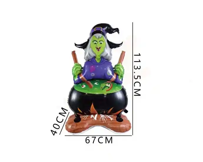 Decoracion Inflable Halloween Bruja