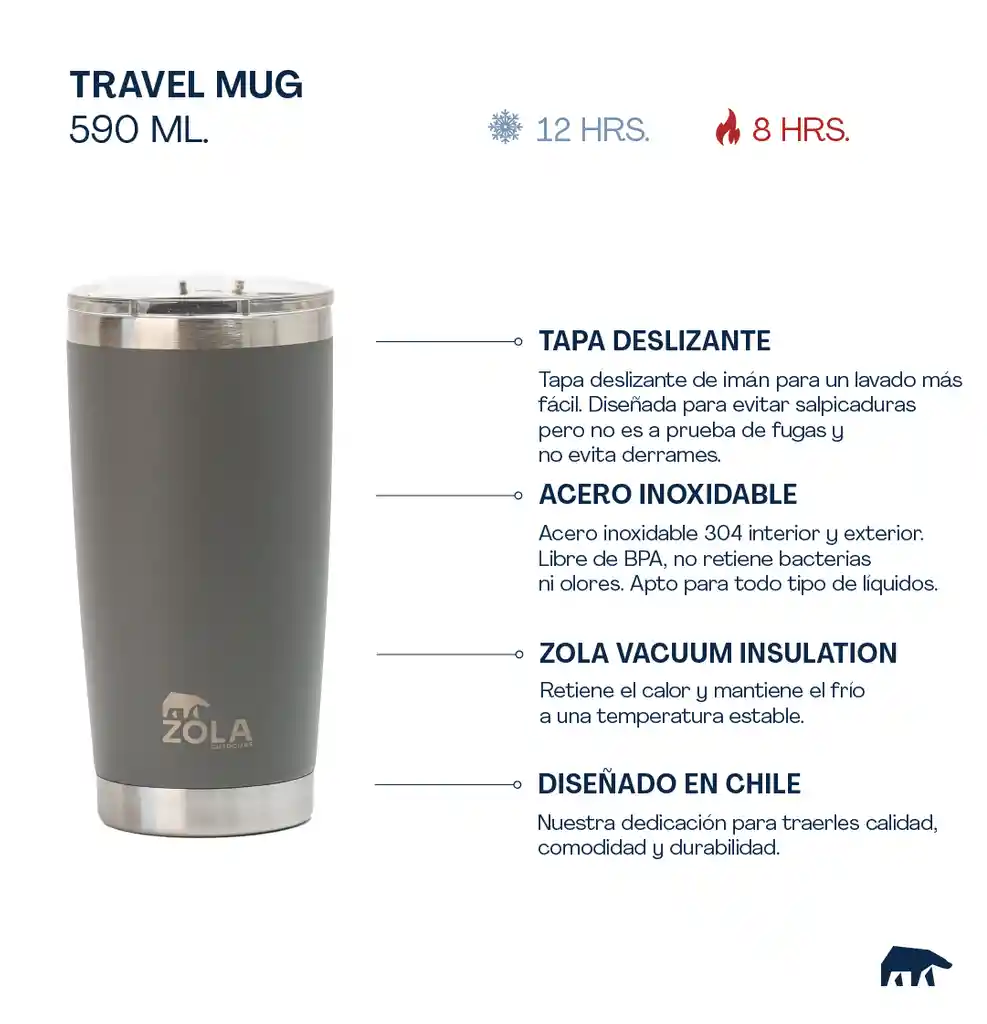 Travel Mug Pink Flamingo