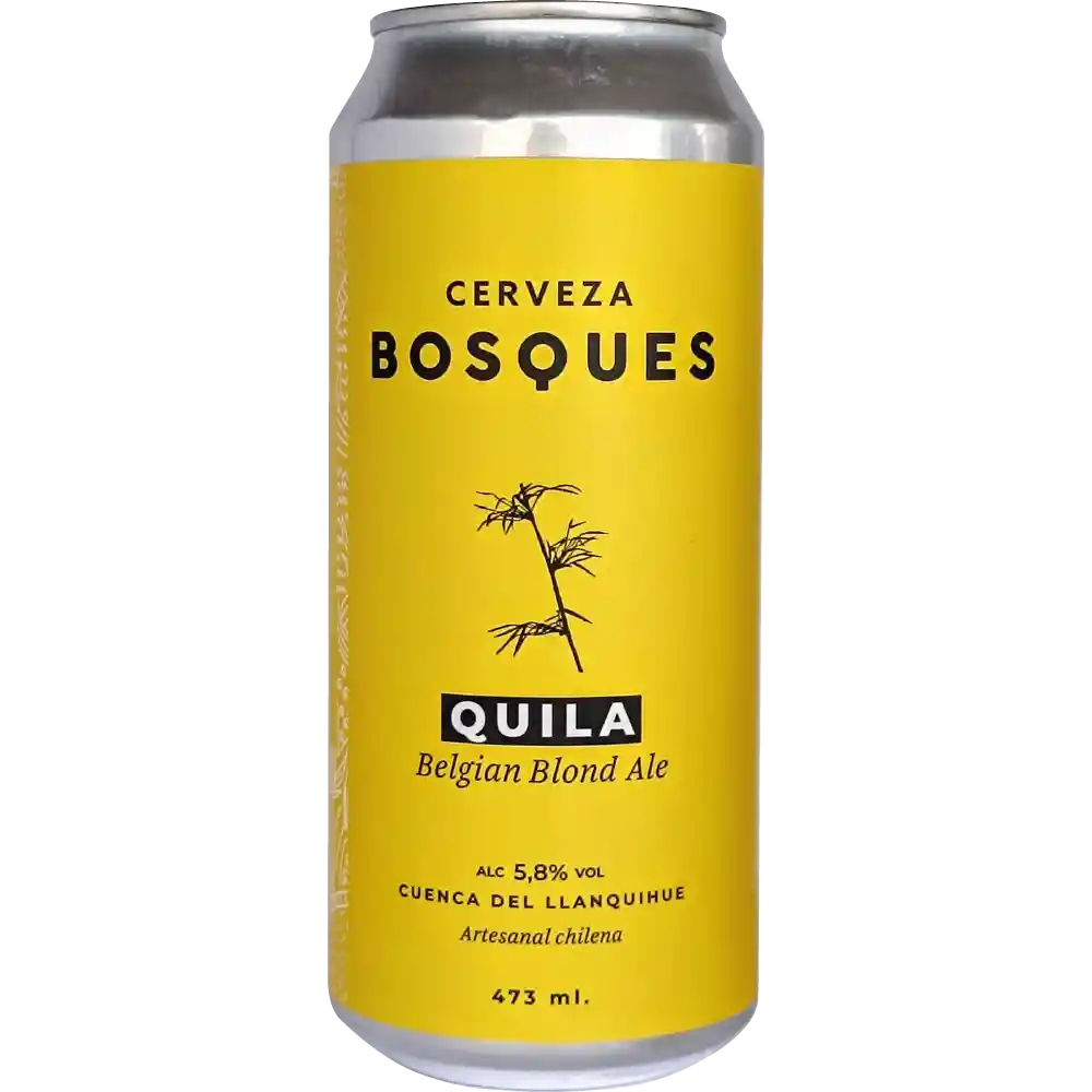 Cerveza Bosques Quila 5.8º G.l. 473cc