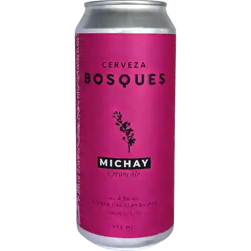 Cerveza Bosques Michay 4.9º G.l. 473cc