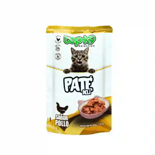 Topk9 Sachet Paté Deli Pollo Gatos 85 G