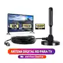 Antena Digital Para Tv Genérica Hd Interior 3.5 Dbi