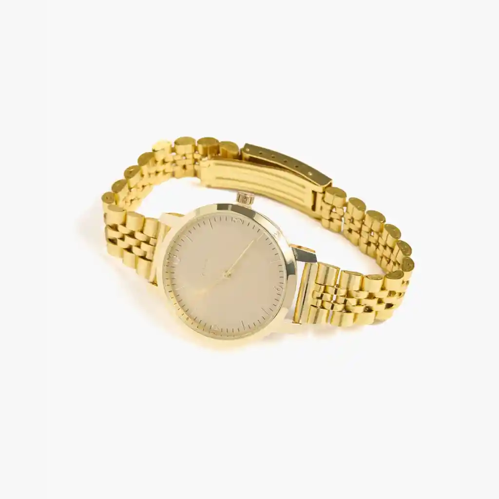 Reloj Mujer Clásico Dorado
