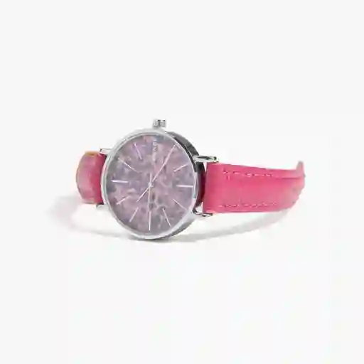 Reloj Mujer Animal Print Fucsia