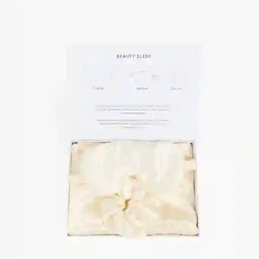 Set Para Dormir Mujer Satín Blanco