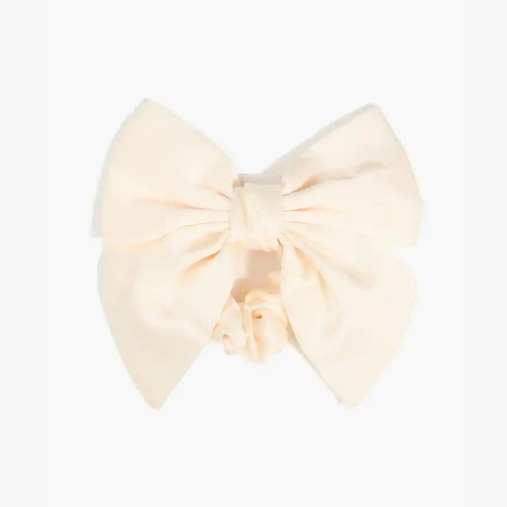 Collet Mujer Cinta Satinada Blanco