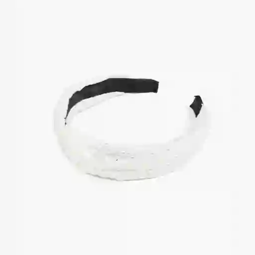 Cintillo Mujer Flores Blanco