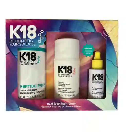 K18 Kit Next Level Trío De Reparación Molecular