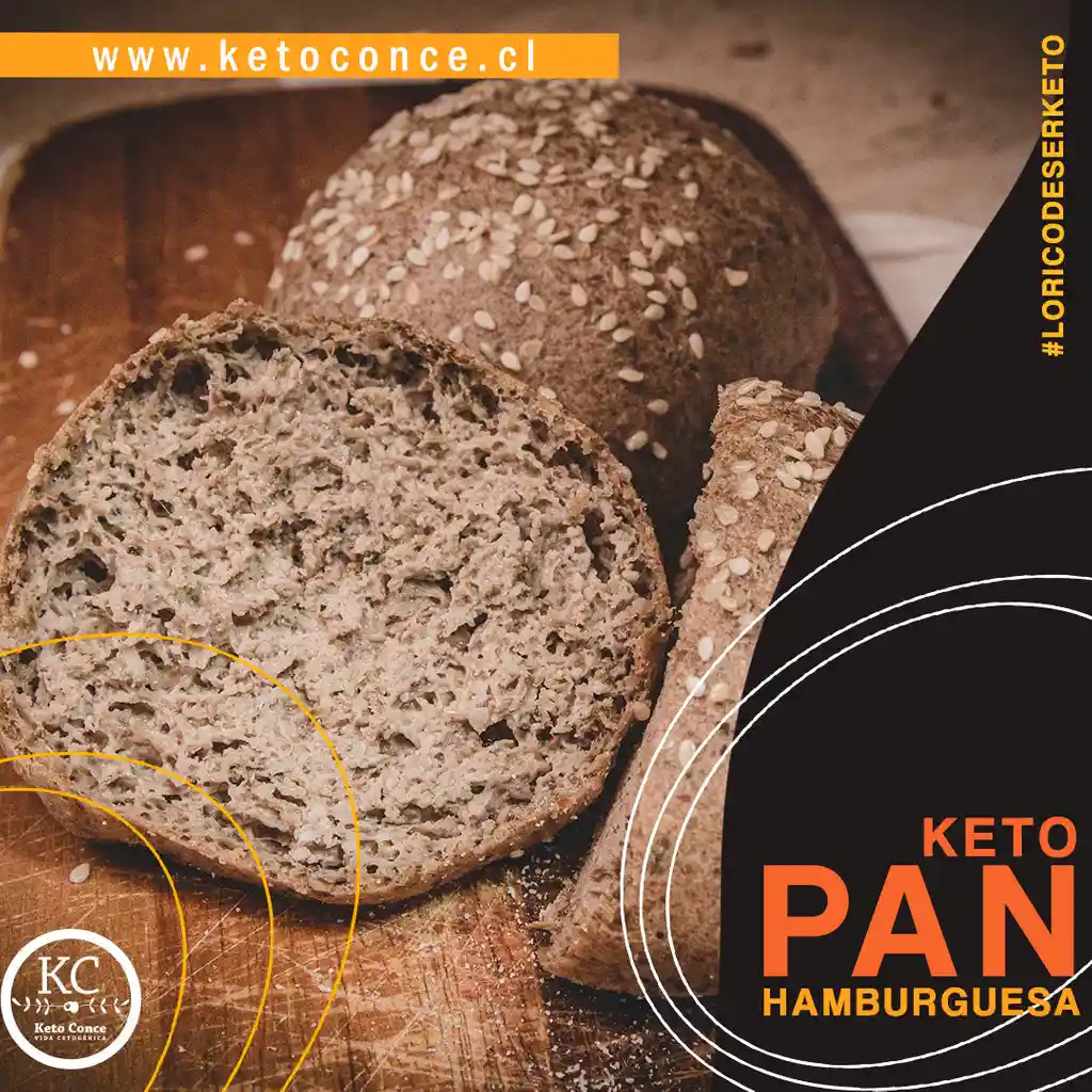 Pan Hamburguesa Keto