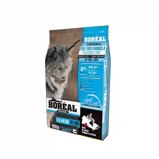 Boréal Original Fish Trio Para Gatos 5,4 Kg