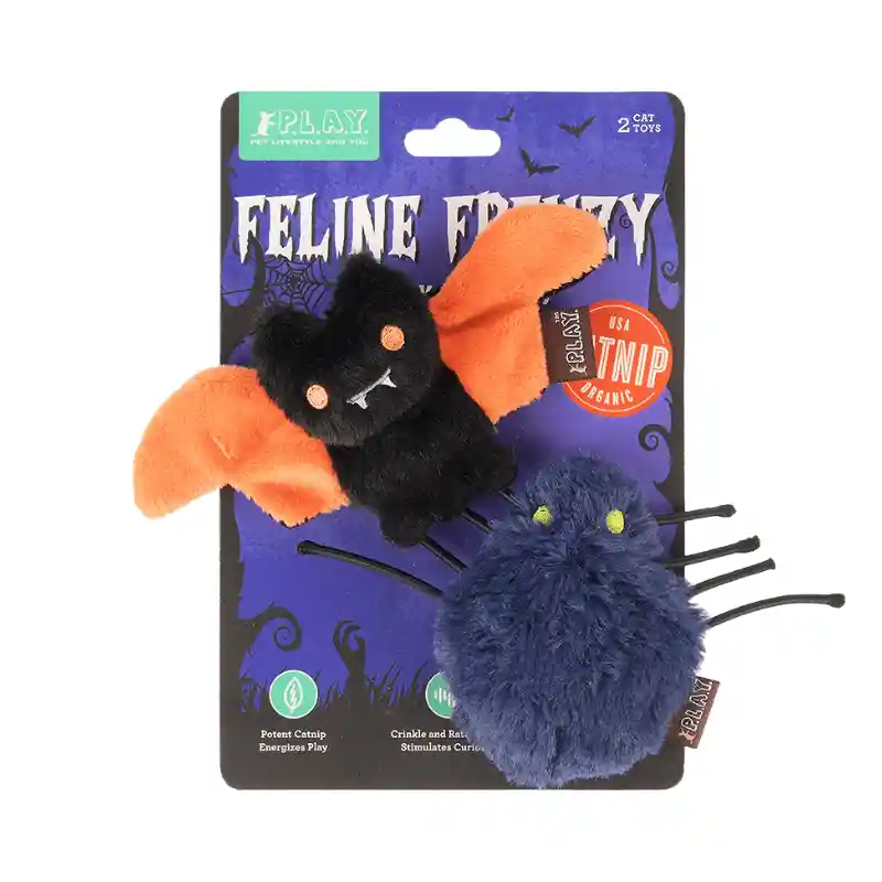 Play Feline Frenzy Creepy Critters