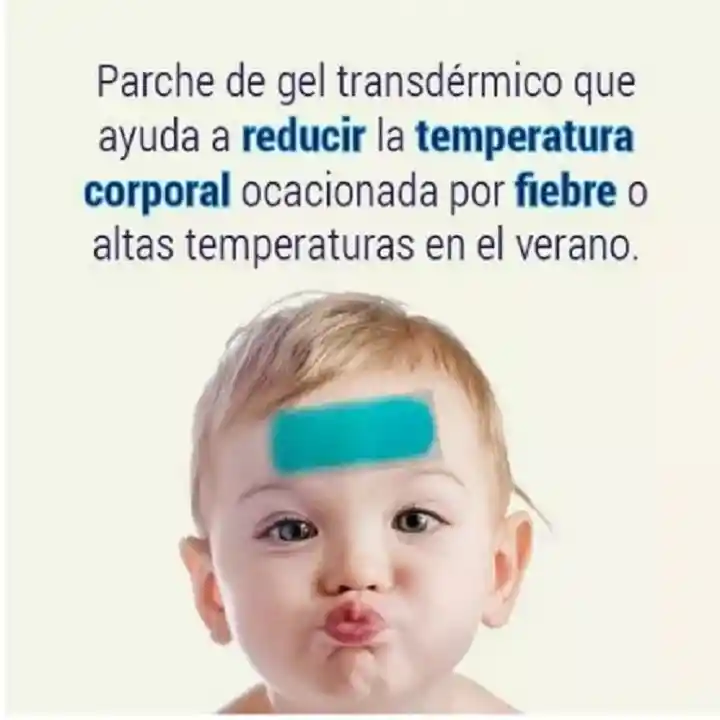 Parche De Gel Para Fiebre