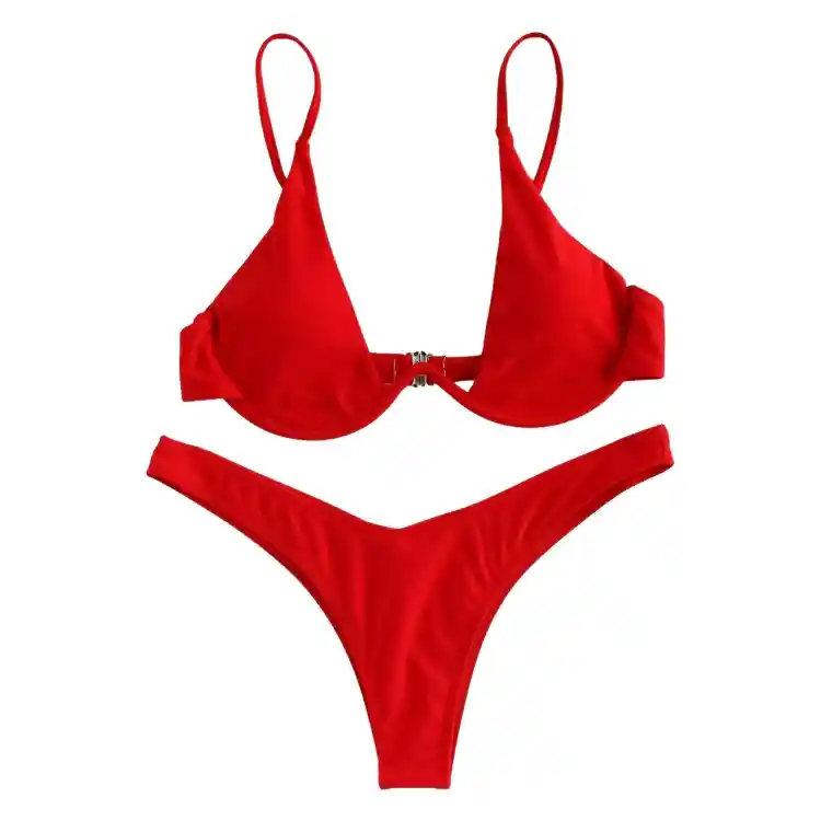 Swim Set Bikini Aro Rojo M