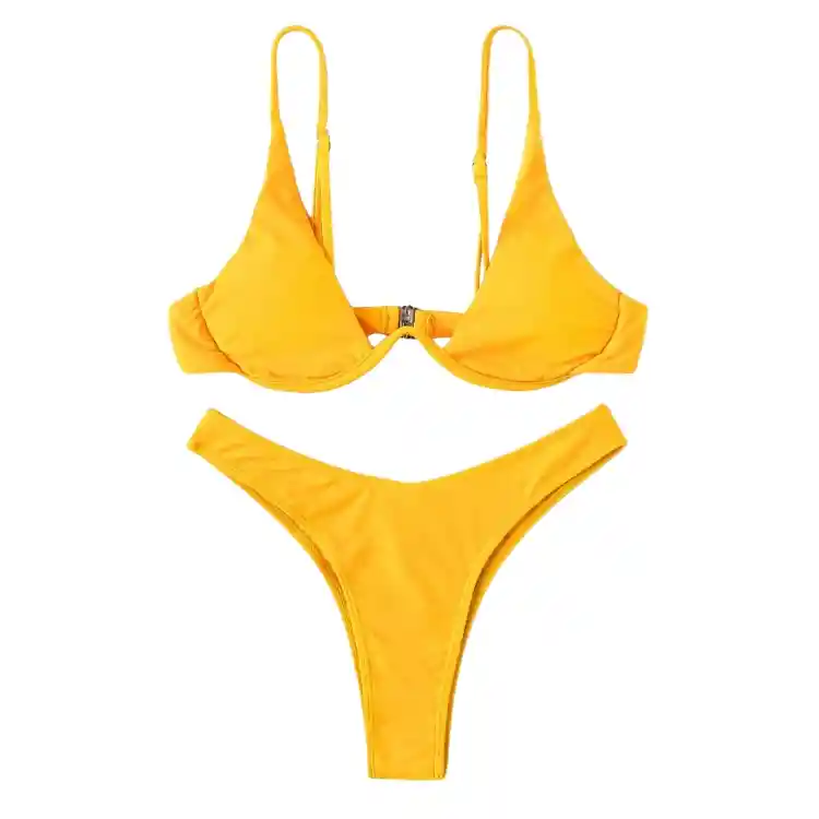 Swim Set Bikini Aro Amarillo M