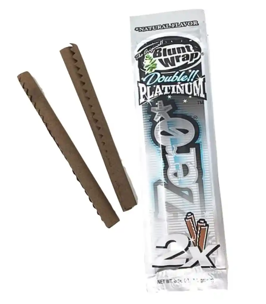 Blunt Wrap Platinium X2 Sabor Zero