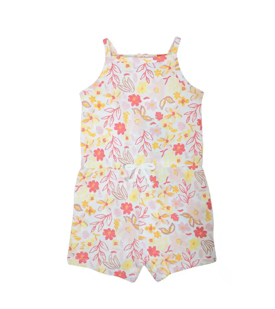 Enterito Floreado Baby Girlv Talla 3-6m