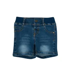 Short De Jeans Azul Oscuro Talla 9-12m