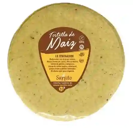 Tortilla Taquera Maiz 12 Cms