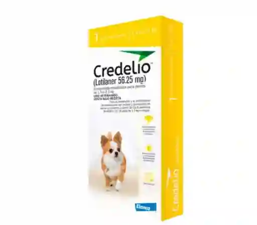 Credelio 1.3-2.5 Kg 1 Comprimido