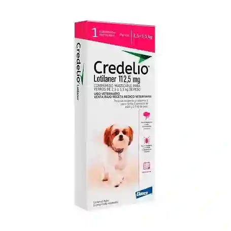 Credelio 2.5-5.5 Kg 1 Comprimido