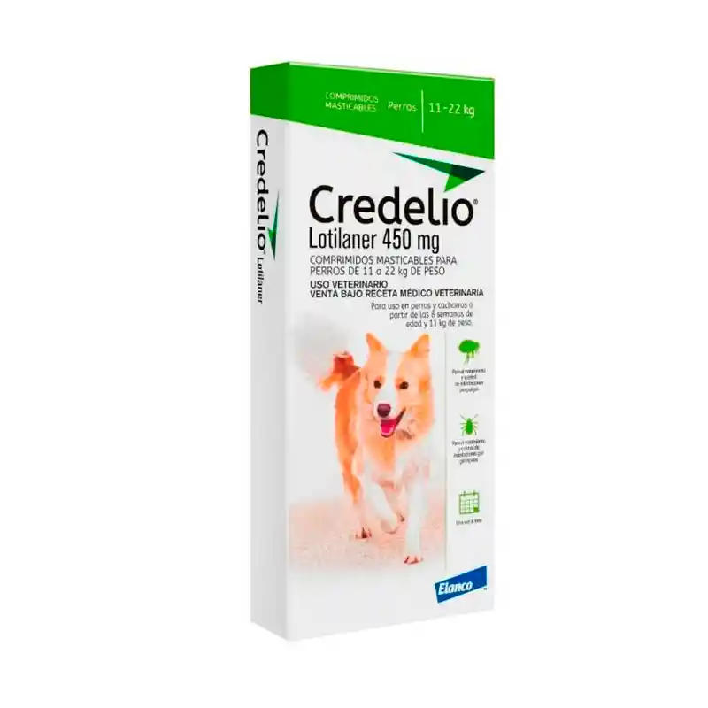 Credelio 11-22 Kg 1 Comprimido