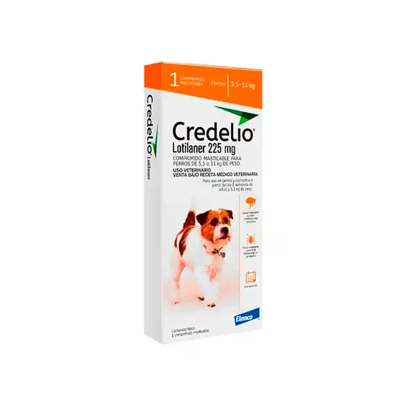 Credelio 5.5-11 Kg 1 Comprimido