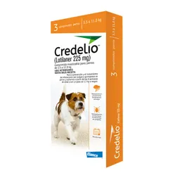 Credelio 5.5-11 Kg 3 Comprimidos