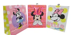 Bolsa De Regalo Disney Minnie Mouse Diseños Surtido Tamaño L