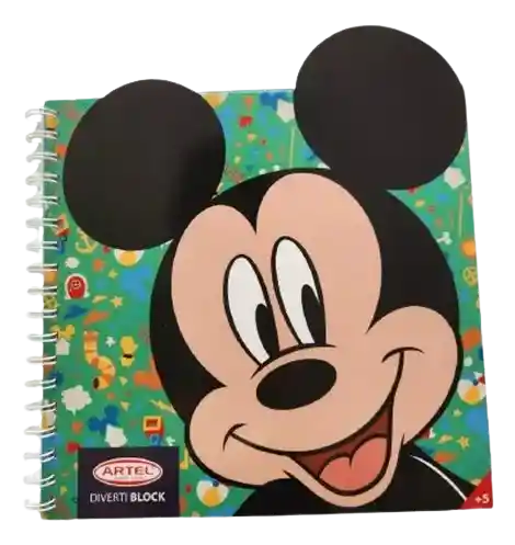 Artel Divertiblock Mickey Mouse Disney Jr Nuevo