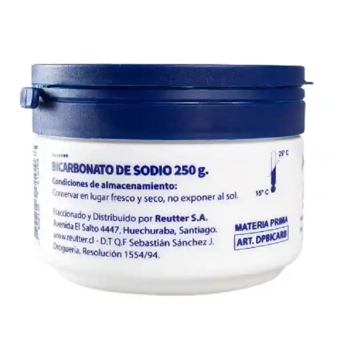Bicarbonato De Sodio 250 G Pote