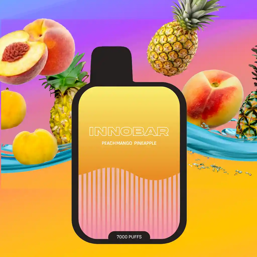 Vaper 7000 Puffs Peach Mango Pineapple 5% - Innobar