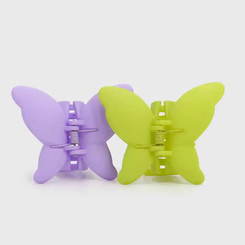 Par Hair Clips Mariposa