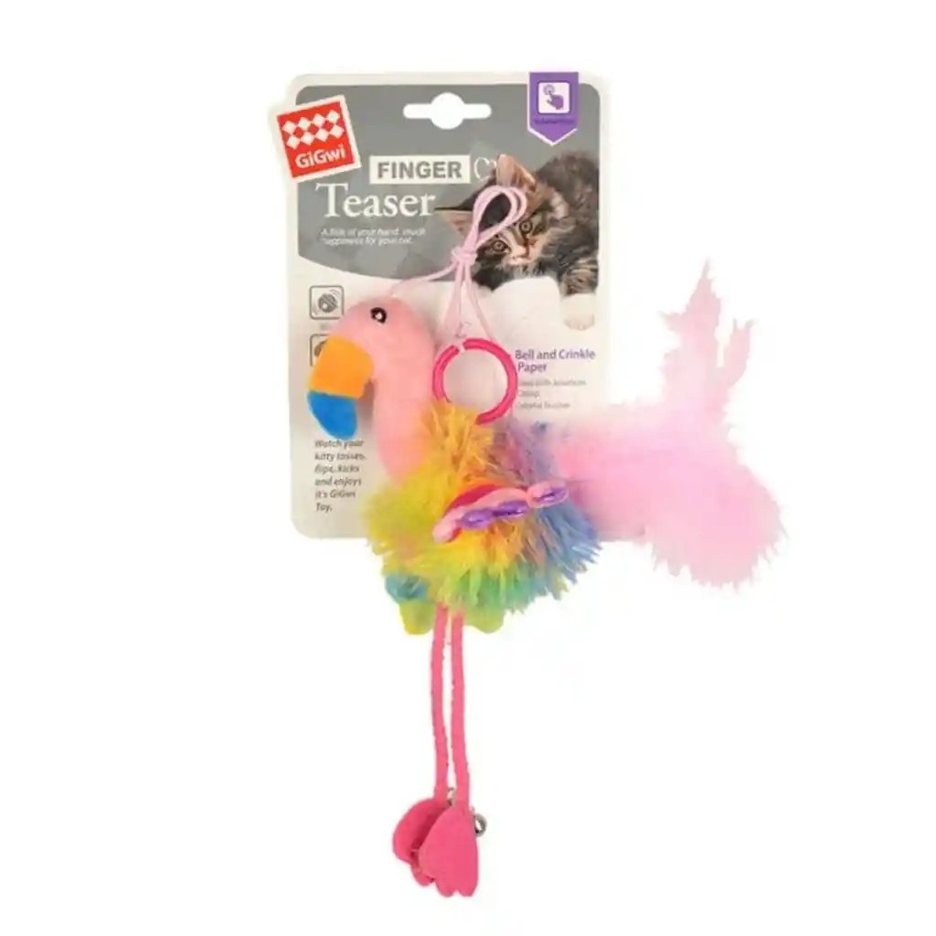 Gigwi Berd Pink Con Catnip Para Gatos.