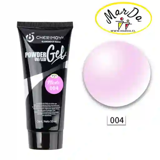 Powder Gel Polygel Acrygel Extension De Uñas Cherimoya 50 Ml - 004 Nude