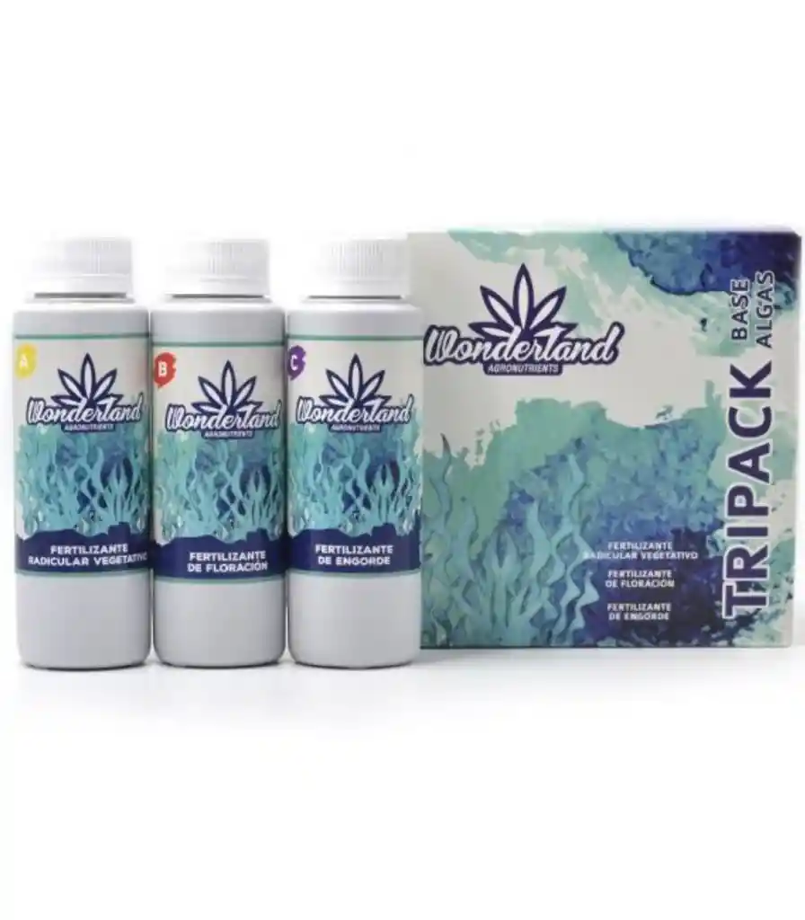 Tripack Organico Alga 250ml Wonderland