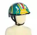 Set De Casco Y Rodilleras Verde Infantil