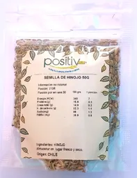 Semilla De Hinojo 50 G Marca Positiv