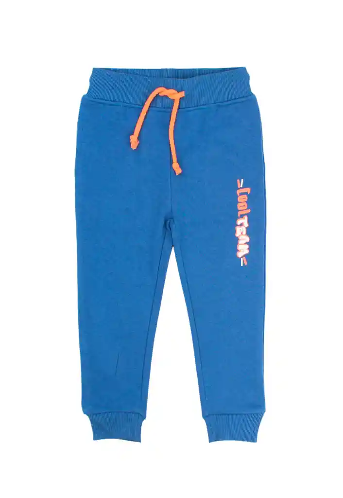 Pantalon Bebé Niño Sport Energy 158 Azul 6 A 12 Meses