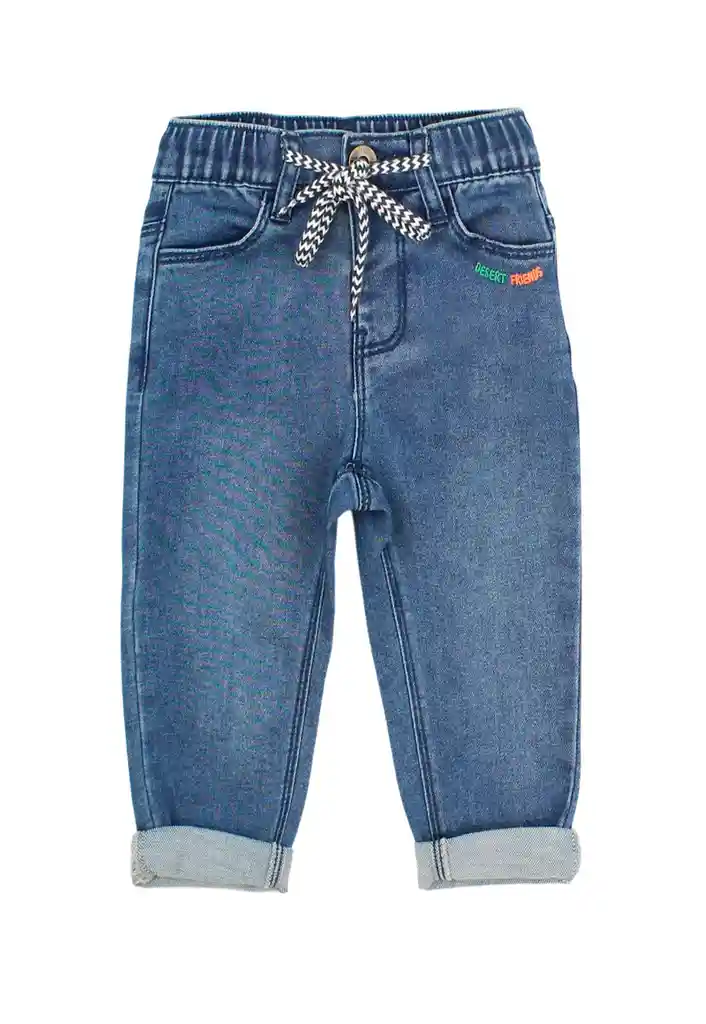 Jeans Bebé Niño Free 154 Azul 12 A 18 Meses