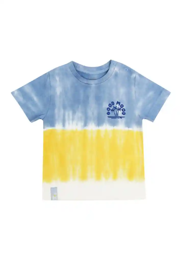 Polera Bebé Niño Tie Dye Malibu 148 Lavanda 18 A 24 Meses